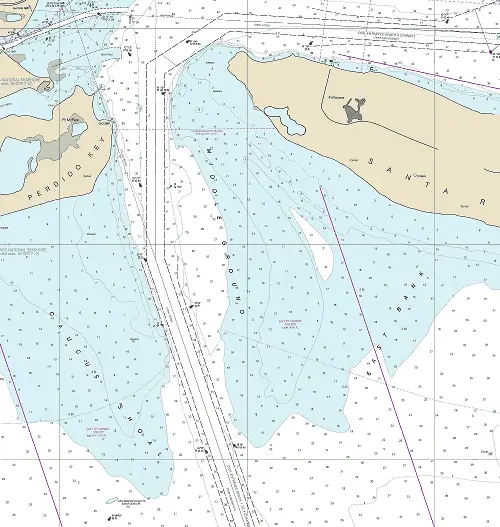 Pensacola Bay Chartlet