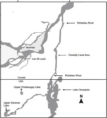 Transit Information for the Richelieu / Chambly Canal